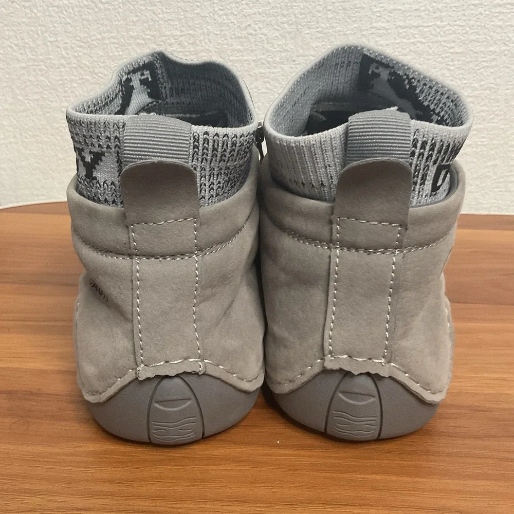DAGY Barefoot Women's Size 10 Handmade Suede‎ High Hiking Boots Casual Sneakers